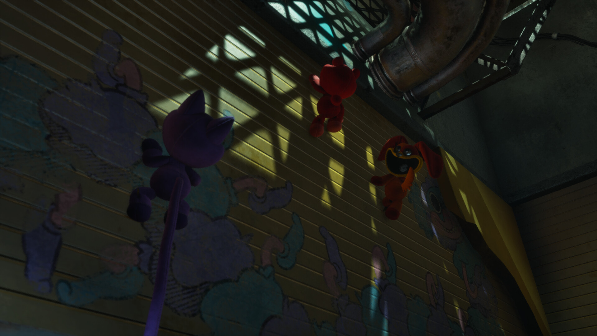 The hanging toys